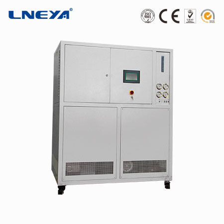What is the refrigeration principle of the glycol chiller system(images 1)