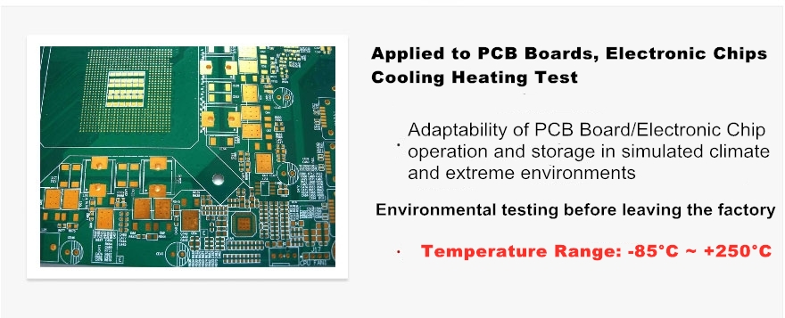 Temperature control system for controlling integrated circuit chip test temperature(images 2)